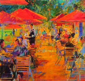 Le Jardin des Tuileries - Peter Graham (Contemporary)