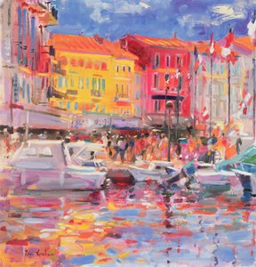 Le port de Saint-Tropez, 2002 - Peter Graham (Contemporary)