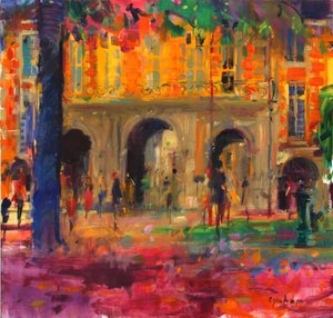 Le Pavillon Royal, Place des Vosges - Peter Graham (Contemporary)