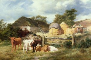 Une ferme des Highlands, 1873