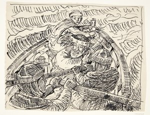 Christian II traversant le Petit Belt - Peter Hansen
