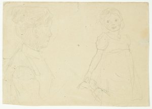 Étude de la femme et de la fille de l