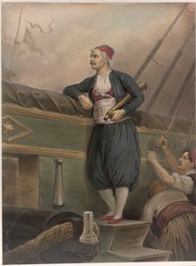 Un marin grec à bord d
