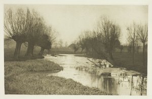 Une marina sur la Lea - Peter Henry Emerson