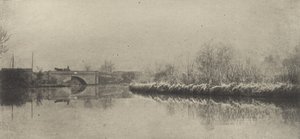 Un Matin Glacial à Coltishall, 1890-1891, imprimé en 1893 - Peter Henry Emerson