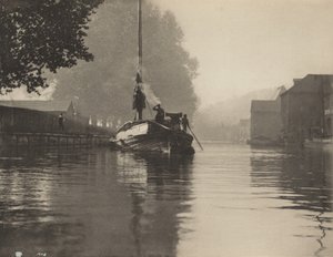 Un matin brumeux à Norwich - Peter Henry Emerson