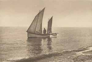 Un matin brumeux sur la mer du Nord - Peter Henry Emerson