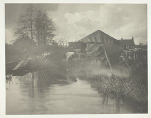 Un chantier naval à Norfolk - Peter Henry Emerson