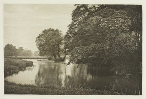 Ruisseau Crow-Island, rivière Wye - Peter Henry Emerson