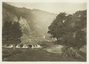 Entrée de Dove Dale, Derbyshire - Peter Henry Emerson