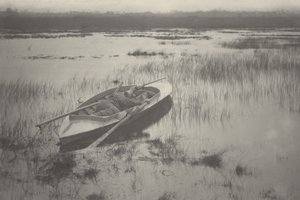 Gunner Working Up to Fowl, 1886 (photo)