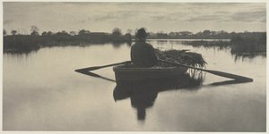 Retour à la maison avec le Schoof-Stuff de Life and Landscape on the Norfolk Broads, 1886, planche XXI, 1886