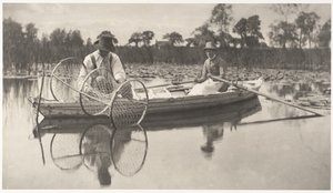 Installation du filet à arceau - Peter Henry Emerson