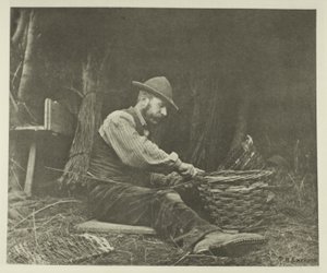 Le Faiseur de paniers (Norfolk) - Peter Henry Emerson