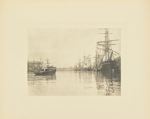 Le port paisible - Peter Henry Emerson