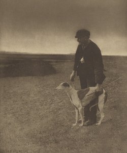 Le braconnier - Un lièvre en vue. [Suffolk.] - Peter Henry Emerson