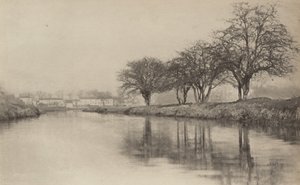 Le village au bord de la rivière - Peter Henry Emerson