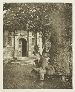 La maison de pêche de Walton et Cotton (La porte) - Peter Henry Emerson