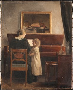 Au piano - Peter Vilhelm Ilsted