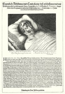 Le corps de Henri du Val, Comte de Dampierre - Peter Isselburg