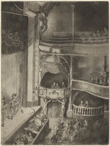 Danseuses dans un théâtre