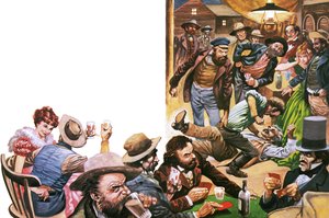 Camp de fin de piste dans le Far West - Peter Jackson