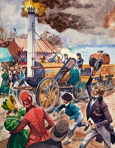 George Stephenson et la Rocket - Peter Jackson