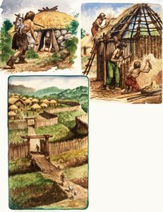Maisons des anciens Bretons