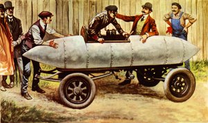 Le Jamais Contente, la première voiture à dépasser les 60 mph - Peter Jackson