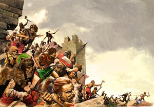 Les guerriers Pictes envahissent la Grande-Bretagne - Peter Jackson