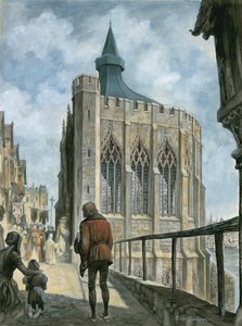 Reconstruction de la Chapelle de St Thomas sur le vieux Pont de Londres