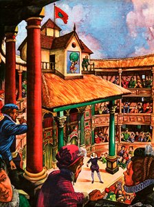 Shakespeare jouant au Globe Theatre - Peter Jackson