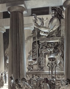 Statue de Zeus à Olympie