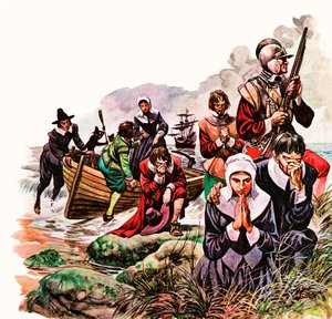 Les Pères pèlerins débarquent en Amérique - Peter Jackson