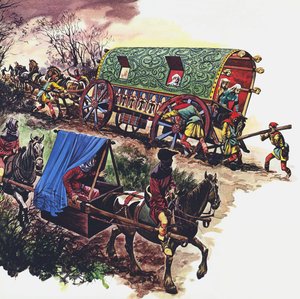 Voyager par les routes au Moyen Âge