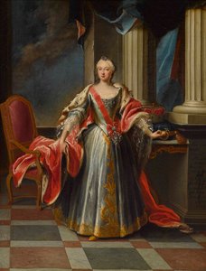 Portrait de Maria Anna Sophia de Saxe, électrice de Bavière