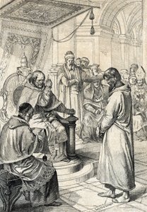 Querelle des investitures, pénitence de Canossa : À Canossa, l