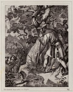 Découverte des sources thermales de Baden, Autriche - Peter Johann Nepomuk Geiger