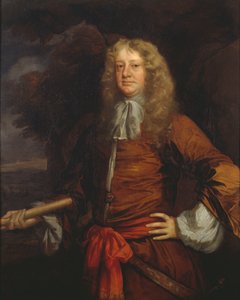 Flagmen de Lowestoft : Amiral Sir George Ayscue (actif 1646-1671) - Peter Lely