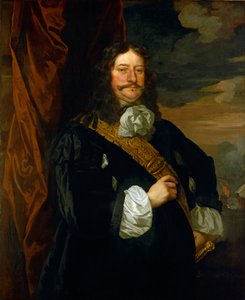 Flagmen de Lowestoft : Vice-amiral Sir Thomas Teddeman (1620-1668) - Peter Lely