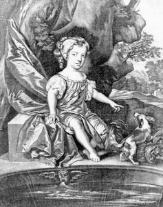 Sa Grâce La Duchesse de Somerset, publié par Alex Browne, vers 1680s - Peter Lely
