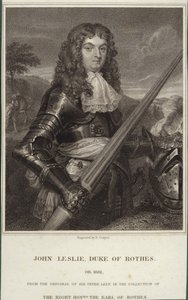Portrait de John Leslie, duc de Rothes