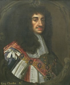 Portrait du roi Charles II - Peter Lely