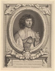 Louis XIV - Peter Ludwig van Schuppen after Wallerant Vaillant
