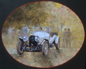 Bentley 3 litres à Kelmarsh