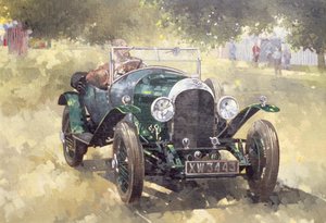 La Bentley verte à Althorp