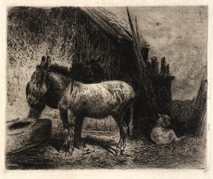 (Ânes et moutons) - Peter Moran