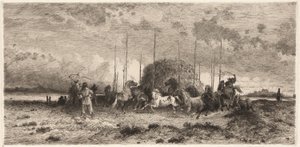 Récolte à San Juan, N.M. - Peter Moran