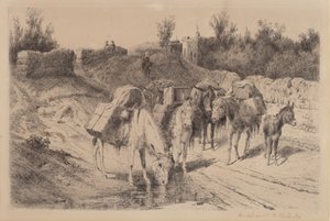 Sur la route de Santa Fe - Peter Moran