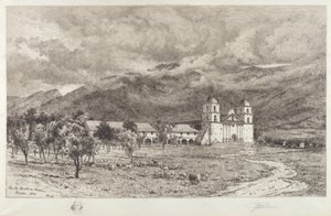 Mission de Santa Barbara - Peter Moran